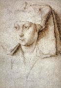 WEYDEN, Rogier van der Portrait of a Young Woman oil